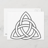 noords norse van Viking van de Briefkaart (Voorkant / Achterkant)