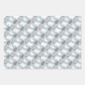 Noords Scandinavisch Beer Patroon Kerstmis Inpakpapier Vel (Voorkant)