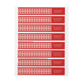 noords | Vakantiemateriaal voor retourzending (Vel)