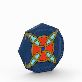 Noordse bescherming tegen hekserij of heksenknoop fotoblokken