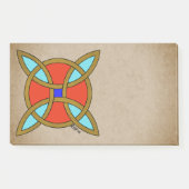 Noordse bescherming tegen hekserij of heksenknoop post-it® notes (Voorkant)