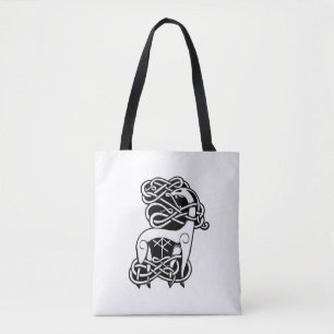 Noordse Canvas tas/Keltische hert Draagtas