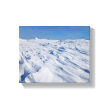 Noordse eenzaamheid winter sneeuwduinen