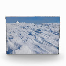 Noordse eenzaamheid winter sneeuwduinen