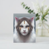 Noordse godin briefkaart (Staand voorkant)