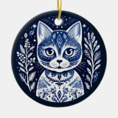 Noordse Kat Ornament (Voorkant)