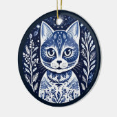 Noordse Kat Ornament (Links)