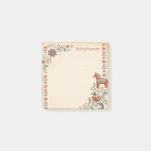 Noordse Kerst Post-it® Notes (Voorkant)