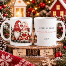 Noordse Kerst Tomte Koppel Scandinavische Winter