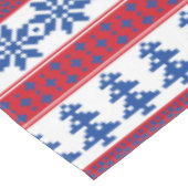 Noordse kerstbomen tafelkleed (Gekanteld)