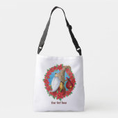 Noordse Kerstkabouter Crossbody Tas (Achterkant)