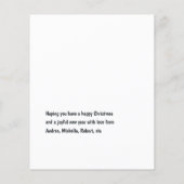 Noordse Kerstkabouter Flyer (Achterkant)