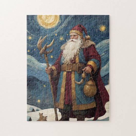  Noordse Kerstman Puzzel - Kerstpuzzel (Verticaal)