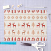 Noordse Kerstmis Tissuepapier (Craft)