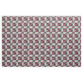 noordse kerstpatchwork | gebreid rendier stof (Yard (91,4 cm))