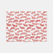 Noordse kerststaart fleece deken (Voorkant (Horizontaal))