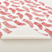 Noordse kerststaart sherpa deken (3/4)