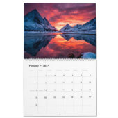 Noordse kustlandschap kalender (Feb 2027)