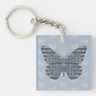 Noordse Monarch Acryl Sleutelhanger