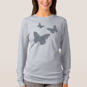 Noordse Monarchvlinder Dames T-shirt