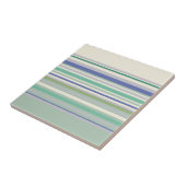 Noordse Pastel Strepen Patroon Tegeltje (Zijkant)