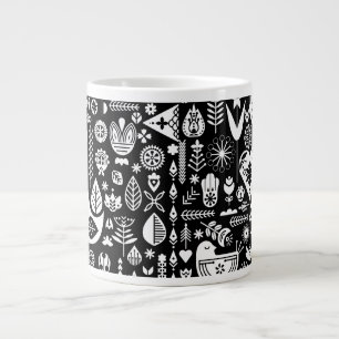 Noordse Scandinavische kerstdecoraties Extra Grote Beker