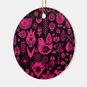 Noordse Scandinavische kerstdecoraties Keramisch Ornament (Links)