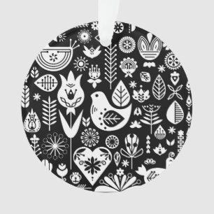 Noordse Scandinavische kerstdecoraties Ornament