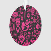 Noordse Scandinavische kerstdecoraties Ornament (voorkant)