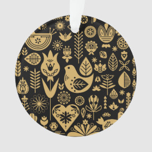 Noordse Scandinavische kerstdecoraties Ornament