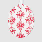 Noordse Scandinavische kerstdecoraties Ornament (voorkant)