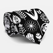 Noordse Scandinavische volkskunst Stropdas (Opgerold)