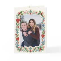Noordse volks kunst Kerst foto