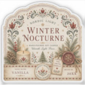 Noordse Winter Label (Voorkant)
