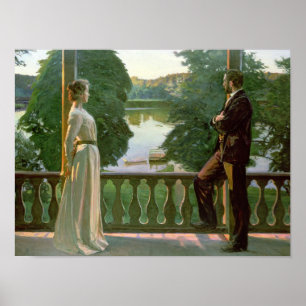 Noordse zomeravond 1899-1900 poster
