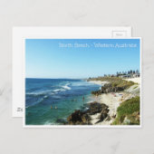 Noordstrand Western Australië Briefkaart (Voorkant / Achterkant)