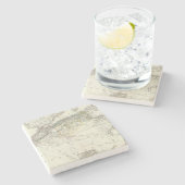 Noordwest-Afrika - Noordwest-Afrika Stenen Onderzetter (Zijkant)