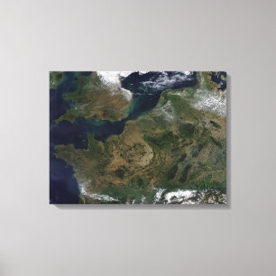 Noordwest-Europa Canvas Afdruk