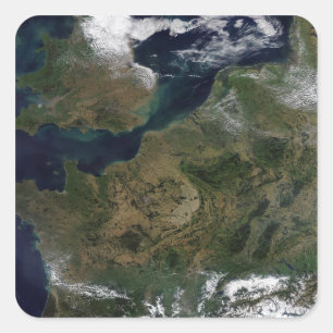 Noordwest-Europa Vierkante Sticker