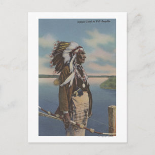 Noordwest-Indische opperbevelhebber in volledige R Briefkaart