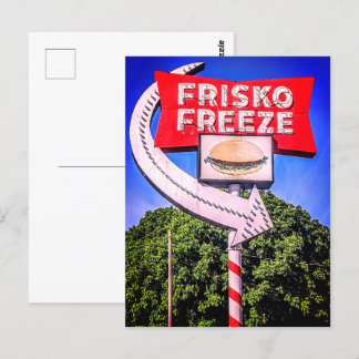 Noordwest-Neon: Frisko Freeze Briefkaart