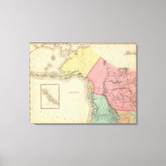 Noordwest-Noord-Amerika Canvas Afdruk (Voorkant)