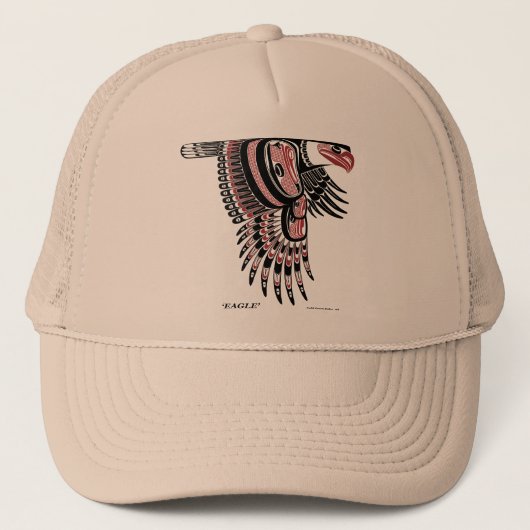 Noordwestkust Native Eagle Trucker Pet (Voorkant)