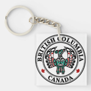 Noordwestkust Stille Oceaan Haida Art Thunderbird Sleutelhanger