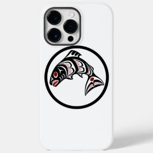 Noordwestkust van de Stille Oceaan Haida art Salmo Case-Mate iPhone 14 Pro Max Hoesje
