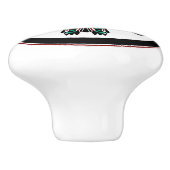 Noordwestkust van de Stille Oceaan Haida art Thund Keramische Knop (Zijkant)