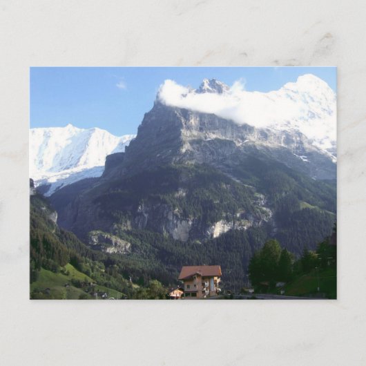 Noordzijde van de Eiger Briefkaart (Voorkant)