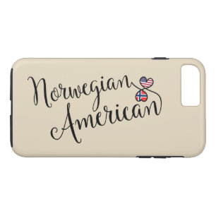 Noors Amerikaans Ton Hearts Cell Phone Case