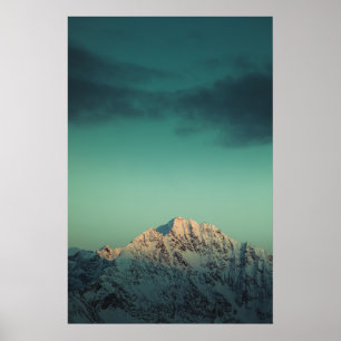 Noors berglandschapsfoto poster