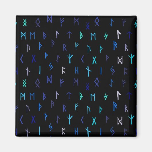 Noors bij nachtmagneet magneet (Voorkant)